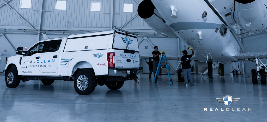 Real Clean Aircraft Detailing logo